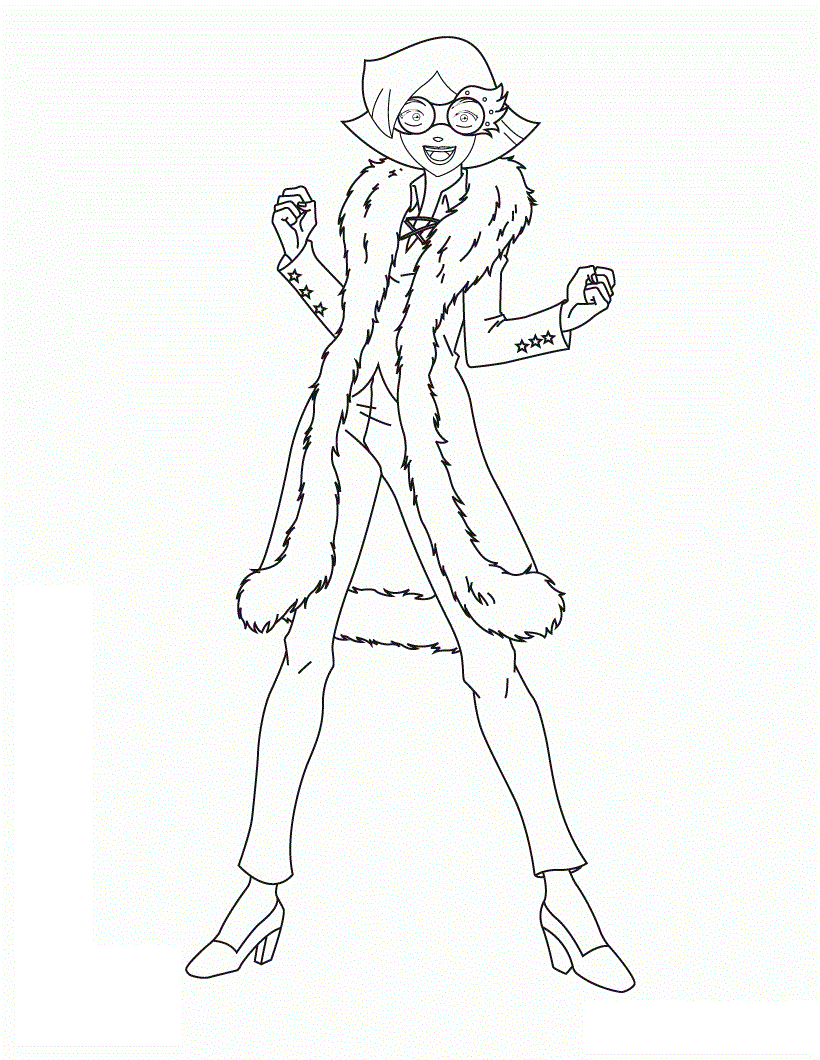 Kolorowanka Clover jako biznesmenka